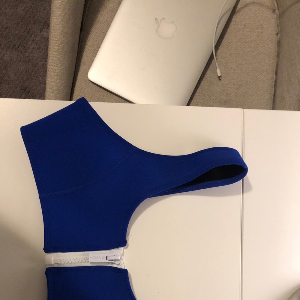 blue hoaka bikini